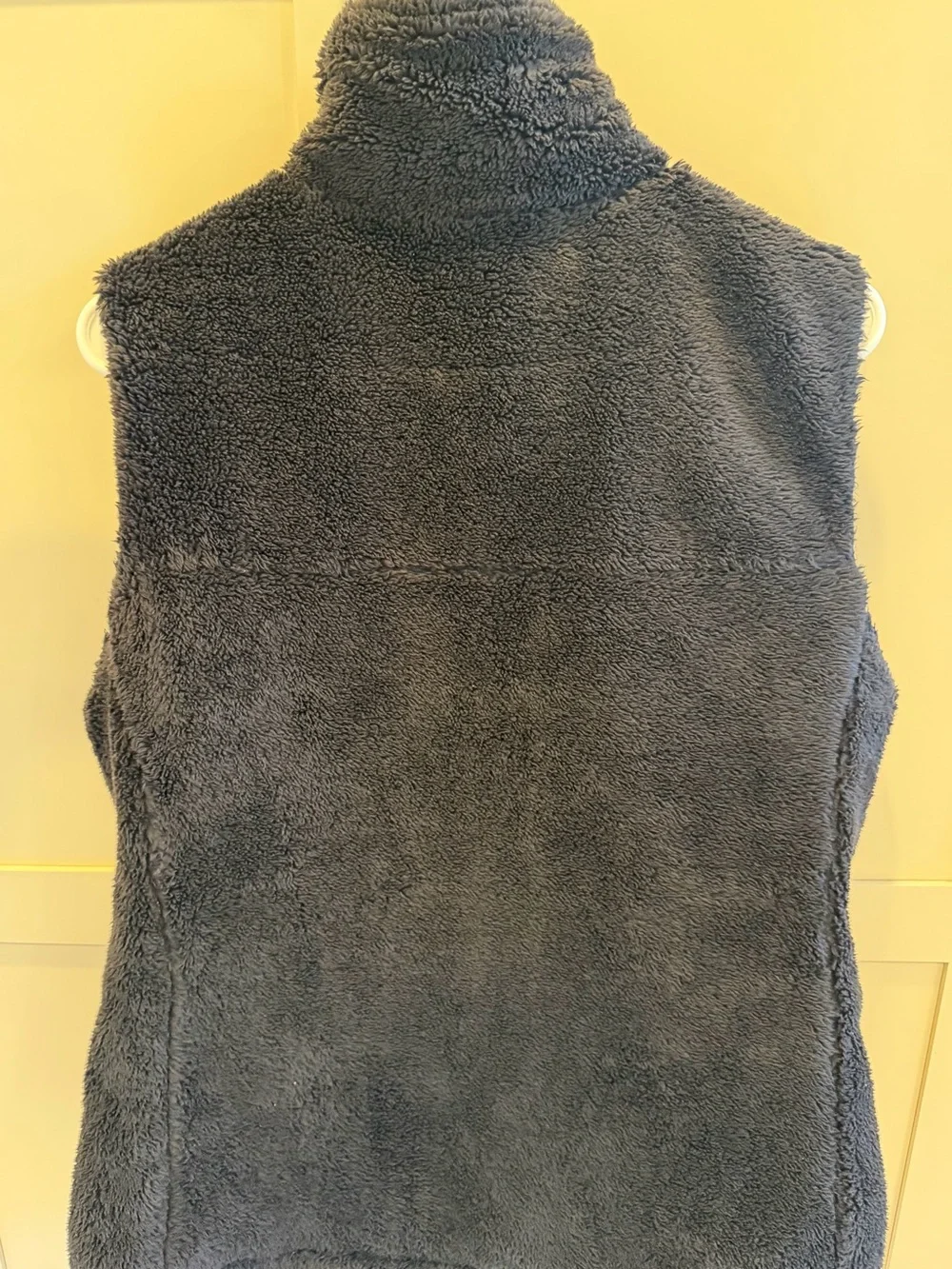 The North Face Black Quilted Fleece-Lined Vest - reversible